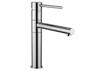Змішувач для кухні Paffoni Birillo з поворотним виливом, Chrome (BI188CR)