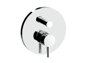 Змішувач для душу Paffoni Birillo з перемикачем, зовнішня частина, Chrome (BIBOX015CR)
