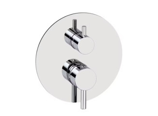 Змішувач для душу Paffoni Birillo з перемикачем, зовнішня частина, Chrome (BIBOX019CR)