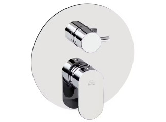 Змішувач для душу Paffoni Candy на 2 споживача, зовнішня частина, Chrome (CABOX018CR)