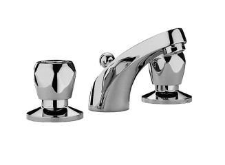 Змішувач для умивальника Paffoni Danubio з донним клапаном, Chrome (DA055CR)