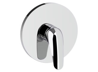 Змішувач для душу Paffoni Duemila, зовнішня частина, 1 споживач, Chrome (DUBOX010CR)