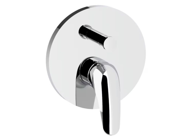 Змішувач для душу Paffoni Duemila, зовнішня частина, 2 споживача, Chrome (DUBOX015CR)