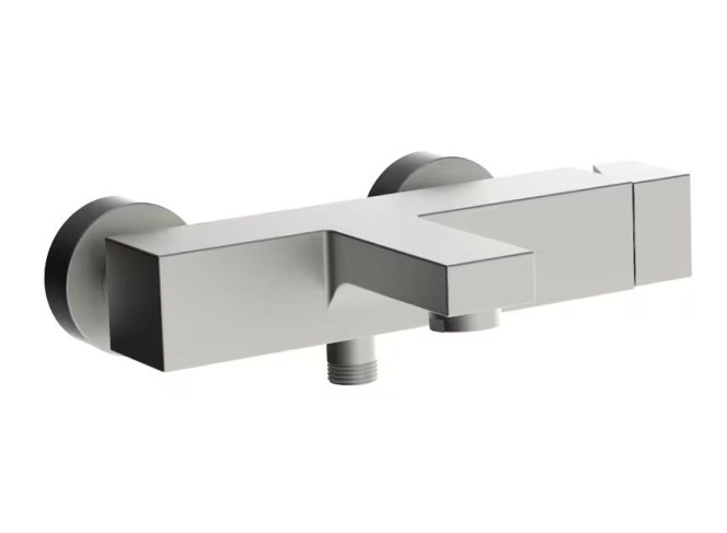 Змішувач для ванни Paffoni Elle без душового гарнітуру, Steel looking (EL022ST)