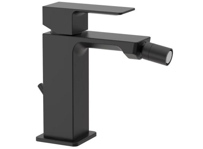 Змішувач для біде Paffoni Elle з донним клапаном 1”1/4G, Matt black (EL135HNO)