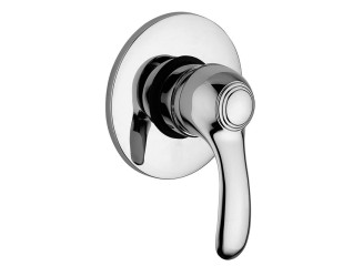 Змішувач для душу Paffoni Flavia, настінний, одноважільний, 1 споживач, Chrome (FA011CR)