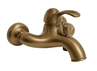 Фото - Змішувач для ванни Paffoni Flavia, настінний, одноважільний, Bronze (FA022BR)