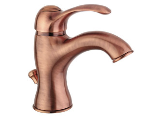 Змішувач для умивальника Paffoni Flavia з донним клапаном, Copper (FA075RM)