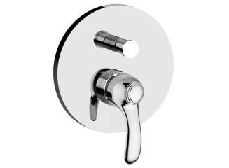 Змішувач для душу Paffoni Flavia, зовнішня частина, 2 споживача, Chrome (FABOX015CR)