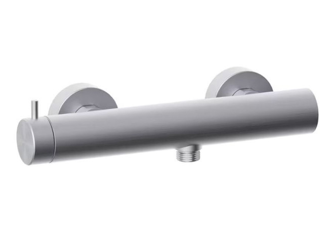 Змішувач для душу Paffoni Inox Tech, без душового набору, Steel (INOX168AC)