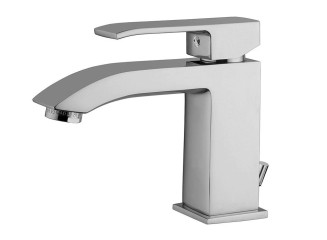 Змішувач для умивальника Paffoni Level з донним клапаном, Chrome (LES075CR)