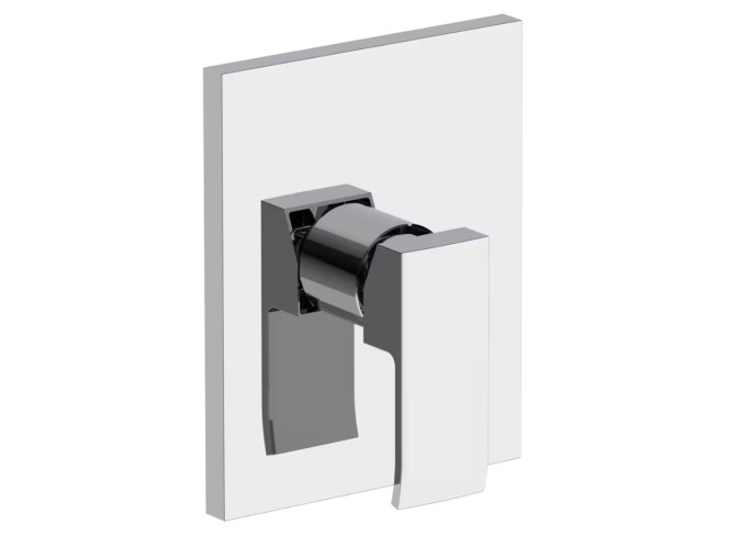 Змішувач для душу Paffoni Level STANDARD, зовнішня частина, 1 вихід, Chrome (LESBOX010CR)