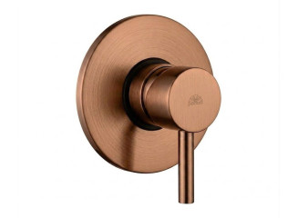 Змішувач для душу Paffoni Light, одноважільний, прихованого монтажу, Brushed Copper PVD (LIG011RASP)