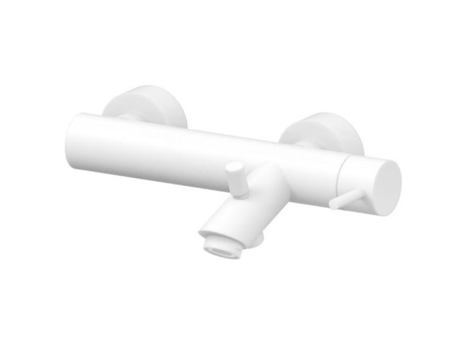 Змішувач для ванни Paffoni Light, Matt White (LIG022BO)