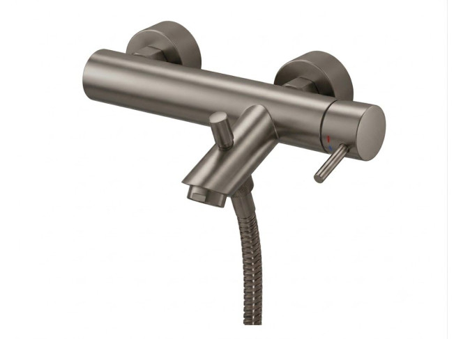 Змішувач для ванни Paffoni Light, Mercury Grey (LIG022MG)