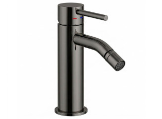 Змішувач для біде Paffoni Light без донного клапана, Black Chrome (LIG131NKN)