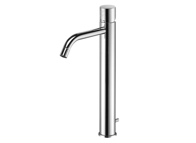 Змішувач для умивальника Paffoni Light, високий, з донним клапаном, Chrome (LIGX085CR)