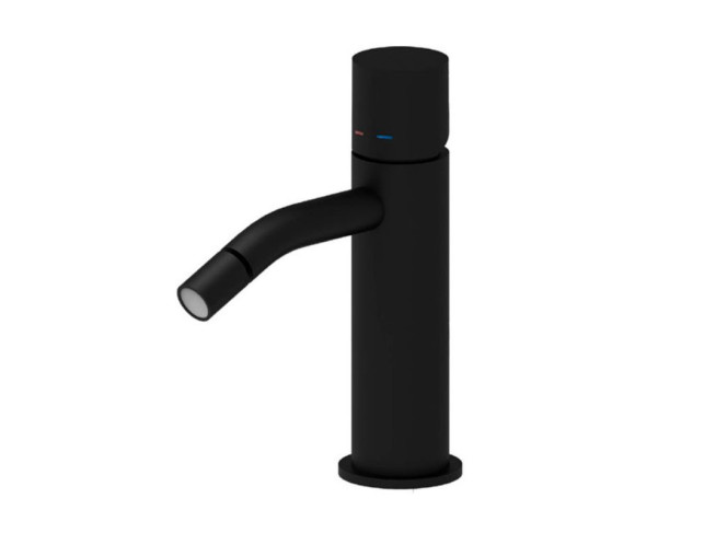 Змішувач для біде Paffoni Light, без донного клапана, Matt black (LIGX131NO)