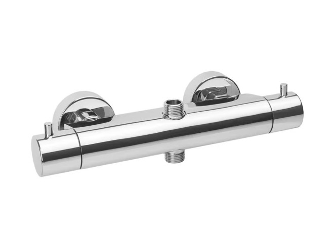 Термостат для душу Paffoni Light, COLD TOUCH, 2 споживача, без душового комплекту, картридж (2 виходи + стоп), Chrome (LIQ469CR)