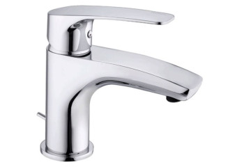 Змішувач для умивальника Paffoni Lime з донним клапаном, Chrome (LM065CR)