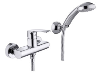Змішувач для душу Paffoni Lime з душовим набором, Chrome (LM168DCR)