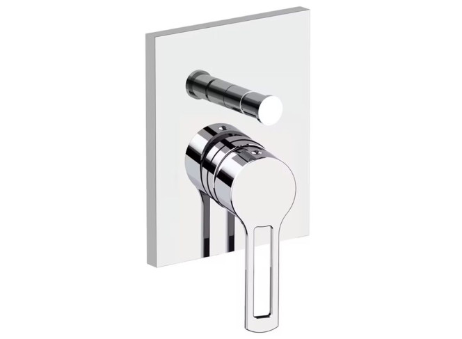 Змішувач для душу Paffoni Ringo на 2 виходи, зовнішня частина, Chrome (RINBOX015CR)