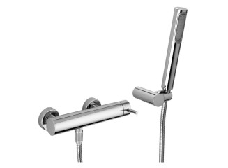Змішувач для душу Paffoni Stick з душовим гарнітуром, Chrome (SK168DCR)