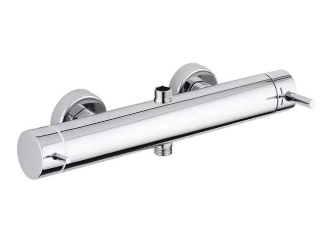Змішувач для душу Paffoni Stick без душового набору, з 2 виходами, Chrome (SK169CR)