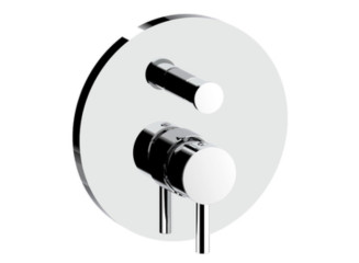 Змішувач для душу Paffoni Stick на 2 виходи, зовнішня частина, Chrome (SKBOX015CR)