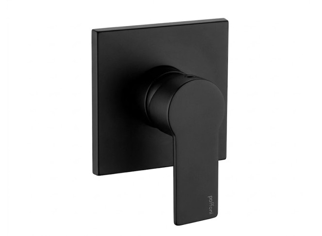 Змішувач для душу Paffoni Tango, одноважільний, настінний, Matt black (TA010NO_M)