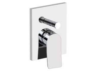 Змішувач для душу Paffoni Tilt, зовнішня частина, 2 виходи, Chrome (TIBOX015CR)