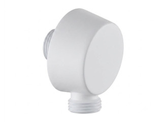 Шлангове під'єднання Paffoni Light, білий матовий (ZACC130BO)