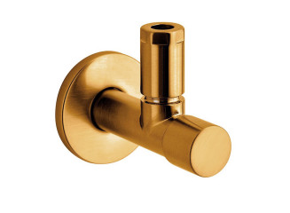 Запірний вентиль Paffoni Light, Brushed Honey Gold (ZACC204HGSP)
