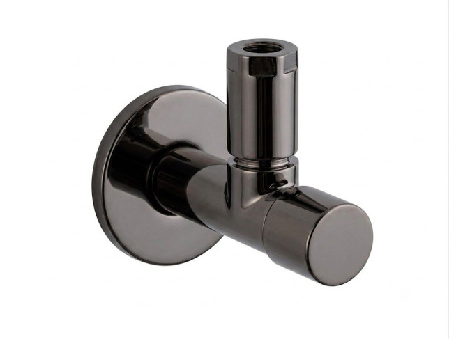 Запірний вентиль Paffoni Light, Black Chrome (ZACC204NKN)