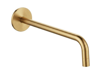 Вилив Paffoni Light 123 мм, Brushed Honey Gold (ZBOC103HGSP)