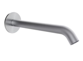Вилив для ванни Paffoni Inox Tech 25 см, Steel (ZBOC148AC)