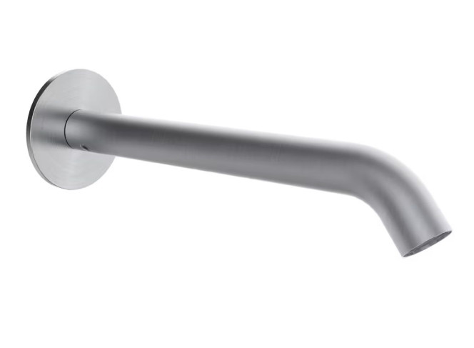 Вилив для ванни Paffoni Inox Tech 25 см, Steel (ZBOC148AC)