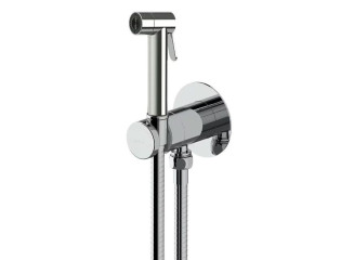 Гігієнічний душ Paffoni new BIDET KIT із запірним кріпленням змішувача, хром (ZDUP128CR)