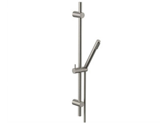 Душовий гарнітур Paffoni MASTER, ручний душ 1 режим, Steel looking (ZSAL122ST)