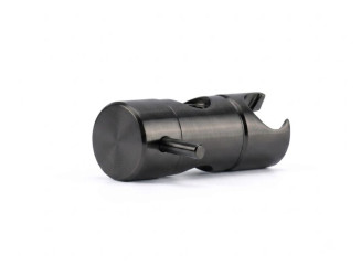 Кронштейн для душового гарнітура Paffoni Light LIFE, Brushed Black Chrome (ZSAL172NKNSP)