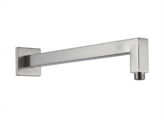 Кронштейн для верхнього душу Paffoni Light, квадратний, Steel Looking (ZSOF076ST)