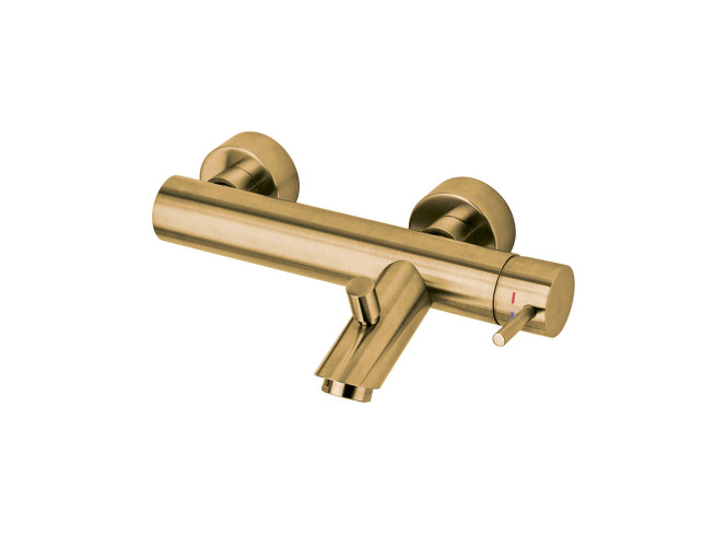 Змішувач для ванни Paffoni Light, Brushed Honey Gold (LIG022HGSP)