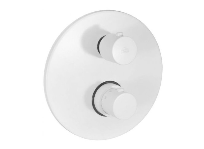 Термостатичний змішувач для душу Paffoni Light на 3 позиції, Bianco Opaco (LIQ019BO)