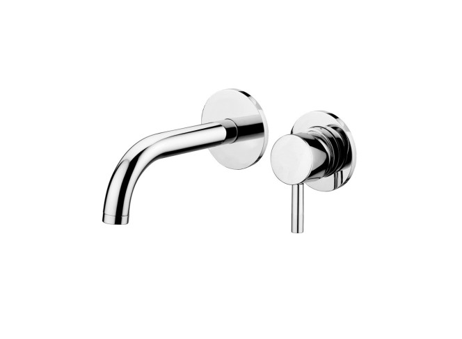 Змішувач для умивальника Paffoni Stick прихованого монтажу, вилив 245 мм, хром (SK007CR70)