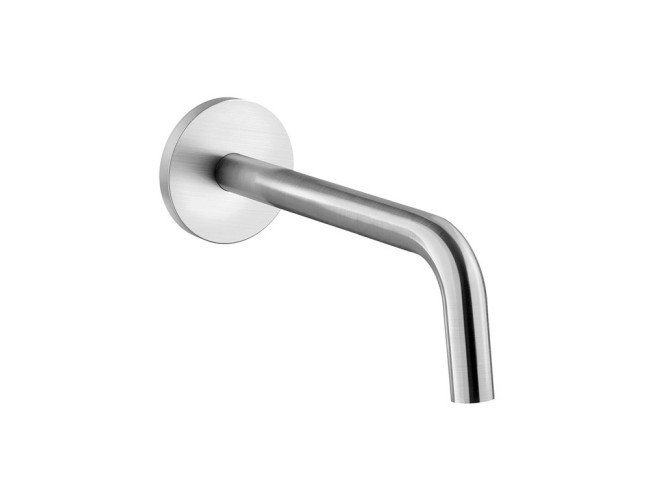 Вилив настінний Paffoni Jo 120 мм, Steel (ZBOC140ST)