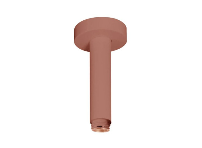 Тримач верхнього душу Paffoni Light стельовий 120 мм, Brushed Copper (ZSOF064RMSP)